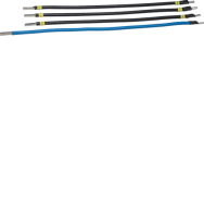 Faisceau de câbles d'accès Hager pour plaque de support 1 pôle 4 broches Y87I 16 mm² inférieur 1 manchon droit