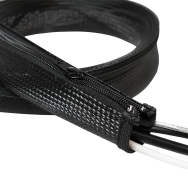 LogiLink KAB0049 Gaine de câble 2m Noir 35mm
