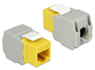 Delock 86345 - Gris - Jaune - RJ-45 - LSA