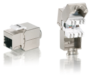 Equip Prise Keystone Cat.6 blindée LSA - Doré - IS0/IES 11801 - EN 50173 - 18,1 mm - 21 mm - 38 mm - 166 g