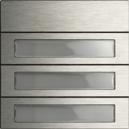 GIRA 5533920 - Module bouton d'appel - Acier inoxydable - GIRA - Acier inoxydable - 160 mA - Surface