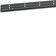 Hager SL200551 - Noir - PVC - CE - 2000 mm - 55 mm