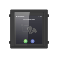 Écran noir Hikvision DS-KD-TDM 4" 480x480 IK08