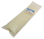LogiLink KAB0004 Attaches de câble 300x3,6 mm, paquet de 100, blanc