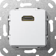 GIRA 566903 - HDMI - Blanc