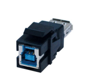 Bachmann 917.401 - USB 3.0 A - USB 3.0 B - Noir
