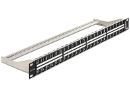 Delock 43280 - Noir - Montage en rack - 2U - 482 mm - 150 mm - 44 mm
