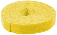 LogiLink KAB0051 Attache de câble 4m Jaune Fort 16mm