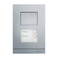 BUSCH JAEGER A21051P2-A-03 Interphone filaire argent