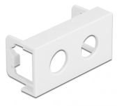 Delock 81373 - Blanc - Polycarbonate (PC) - Sans vis - Universel - 22,5 mm - 22 mm