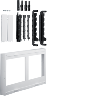 Hager UE22A4B - Noir - Blanc - Plastique - Hager NH00/000 - 500 mm - 125 mm - 300 mm