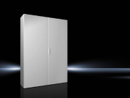 Rittal 1114.000 Armoire de commande ST IP55 m.MPL avec plaque de montage thermolaquée