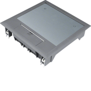 Hager VQ06057011 - Acier satiné - EN50085-2-2