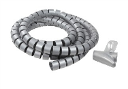 LogiLink KAB0014 Attache de câble 1500 mm Argent