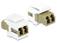 Delock 86347 - Marron - Blanc - LC Duplex - LC Duplex - 29,2 mm - 17,8 mm - 22,1 mm