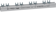 Rail de phase Hager 2P pour ARFxxxD 12 modules KDN263AZ