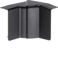 Hager SL2005549011 - Raccord d'angle intérieur pour câbles - Noir - Graphite - ABS - 55 x 20