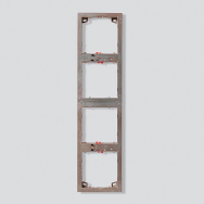 Siedle MR 611-4/1-0 - Cadre - Siedle - Laiton - Surface - 99,5 mm - 17 mm