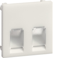 Hager GZDM29016 - Blanc - Acrylonitrile butadiène styrène (ABS) - Conventionnel - Hager - 55 mm - 55 mm