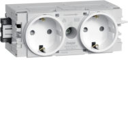 Hager GS20009016 - 2P - Blanc - Polyamide - IP20 - 250 V - 16 A