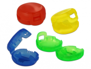 Delock 18292 - Bleu - Vert - Rouge - Jaune - Polypropylène (PP) - 4 pièce(s) - 25 mm - 13 mm - Chine
