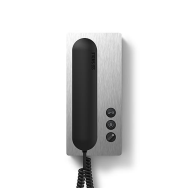 Siedle HTA 811-0 E/S - Téléphone - Noir - Acier inoxydable - Siedle - 5 - 40 °C - 91 mm - 46 mm