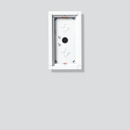 Siedle GA 612-2/1-0 - Boîte pour montage mural - Blanc - Siedle - 132 mm - 36,5 mm - 232 mm