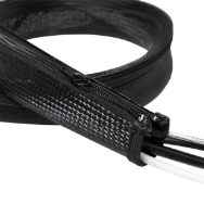 LogiLink KAB0046 Gaine de câble 1m Noir 30mm