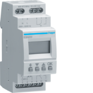 Hager EGN200 - Minuterie - Numérique - Sans fil - Gris - Plastique - IP20
