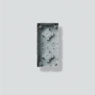 Siedle GU Module de boîte aux lettres 611-2/1-0 - Gris - Siedle - Plastique - Surface - 100 mm