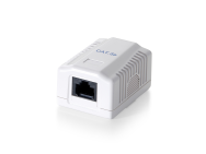 Equip Boîtier de montage en surface Cat.6 1 port - RJ-45 - Blanc - 39 mm - 29,5 mm - 54 mm - 40 g