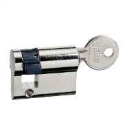 Schneider Electric 123000 - Serrure de porte - Gris - Acier - 42 mm - 1 pièce(s) - 75 mm