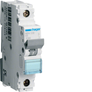Hager NBN106 - 50 - 60 Hz - 6 A - 1P - 17,5 mm - 70 mm - 83 mm