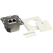 LogiLink NP0021 Prise trapézoïdale Cat6a STP RJ-45