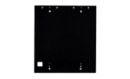 2N 9155064, plaque arrière noire, 214 x 234 mm