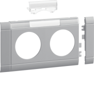 Hager GB080217035 - Gris - Tissus synthétiques ABS - 1 pièce(s)