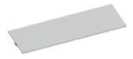 Bachmann Cadre supérieur - Gestion des câbles - Argent - Aluminium - Acier - 1 pièce