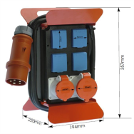 Distributeur d'énergie Bachmann Stecky 400V CEE