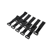 LogiLink KAB0056 Attaches de câble réutilisables 150 mm, paquet de 10