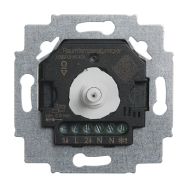 BUSCH JAEGER 1099 UHK-101 - Thermostatic actuator - Flush-mounted - IP20 - Black - Grey - AC - 230 V