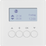Berker 85741129 Actionneur de volet roulant LCD IP20 Q.1/Q.3 12V