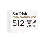 Carte MicroSDXC SanDisk haute endurance 512 Go