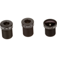Axis Lens M12 Megapixel Mixed 6-pack - Lens - Black - AXIS M3014