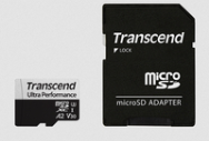 Carte mémoire Transcend 340S 64GB microSDXC UHS-I 160MB/s