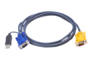 ATEN 2L-5202UP - Câble clavier/vidéo/souris (KVM)