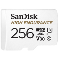 SanDisk MicroSD haute endurance 256 Go
