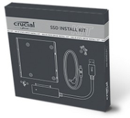 Kit d'installation SSD Crucial - Adaptateur d'espace de stockage