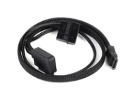 Câble SATA Slimline SilverStone CP10 0,5 m Noir
