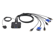 ATEN CS22U - Commutateur KVM - 2 ports KVM