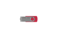 GoodRam UTS3 - 64 Go - USB Type-A - 3.2 Gen 1 (3.1 Gen 1) - 60 Mo/s - Pivotant - Rouge